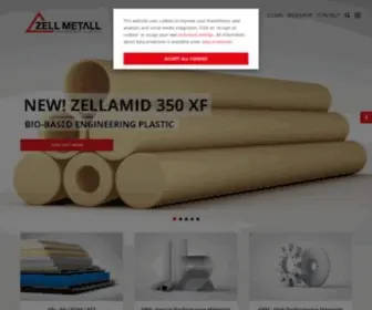 Zell-Metall.com(World of plastics) Screenshot