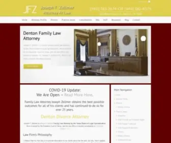 Zellmerlaw.com(Attorney Joseph F) Screenshot