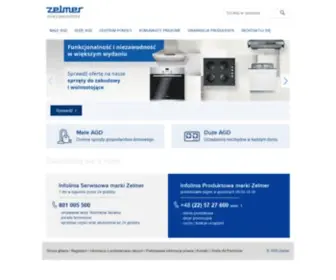 Zelmer.com(Reliably Zelmer) Screenshot