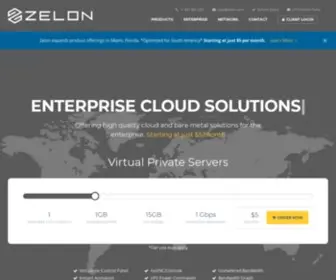 Zelon.com(VPS Hosting) Screenshot