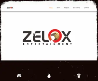 Zeloxentertainment.com(ZELOX ENTERTAINMENT) Screenshot