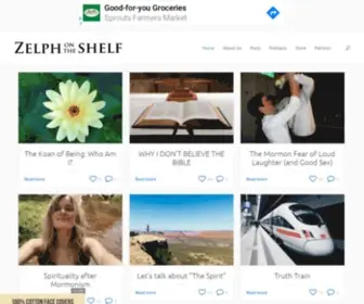 Zelphontheshelf.com(Zelph on the Shelf) Screenshot