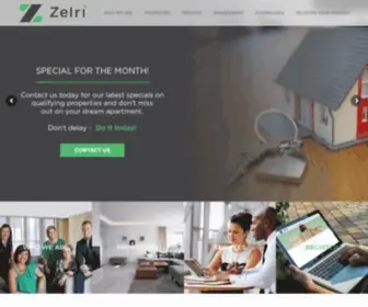 Zelriprop.co.za(Your Leader in Property Management) Screenshot