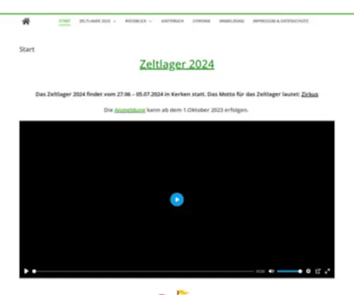 Zeltlager-Brockdorf.de(Zeltlager Brockdorf) Screenshot