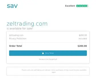 Zeltrading.com(The premium domain name) Screenshot