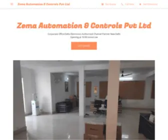 Zemaindia.com(Zema Automation & Controls Pvt Ltd) Screenshot