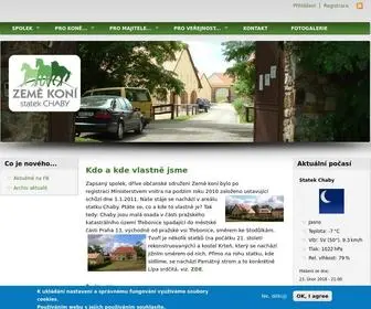 Zemekoni.org(Údržba webu) Screenshot