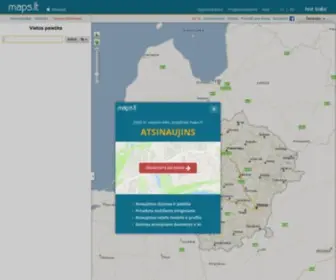 Zemelapiai.lt(Lietuvos) Screenshot