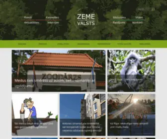 Zemeunvalsts.lv(Zeme un valsts) Screenshot