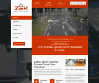 Zeminepoksikaplama.com(Ankara epoksi zemin kaplama) Screenshot