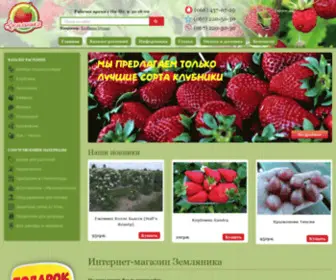 Zemlyanika.com.ua(Интернет) Screenshot