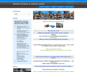 Zemniprace-Cipra.cz(Zemní) Screenshot