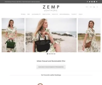Zemp.co.za(ZEMP is a Lifestyle Brand) Screenshot