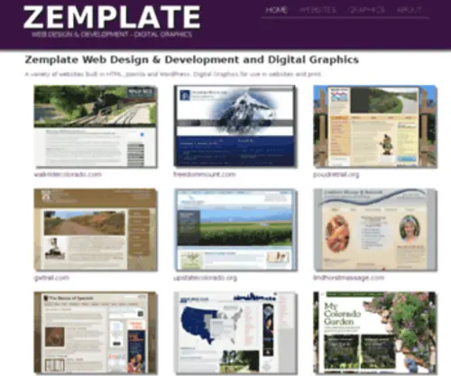 Zemplate.com(InMotion Hosting) Screenshot