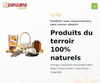 ZemZama-Terroir.ma(Vente de produits de terroir) Screenshot