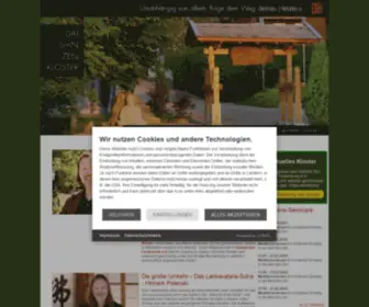 Zen-Kloster.de(Daishin Zen Schule) Screenshot