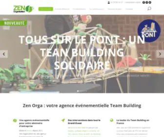 Zen-Orga.fr(Agence team building) Screenshot