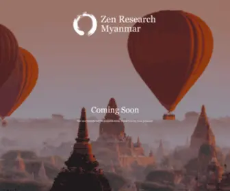 Zen-Research.com(Zen Research Myanmar company website) Screenshot