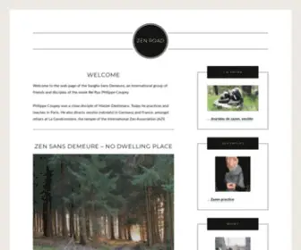 Zen-Road.org(Zen Road) Screenshot