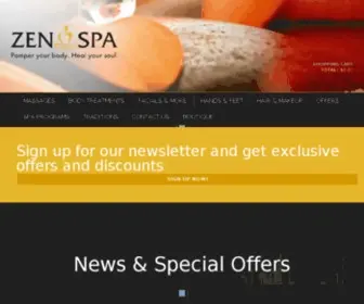 Zen-Spa.com(Zen Spa) Screenshot