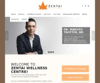 Zen-Tai.com(Toronto Naturopathic Doctors) Screenshot