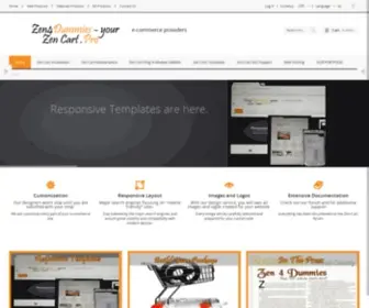 Zen4Dummies.com(Zen Cart) Screenshot