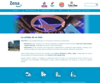 Zena.com Screenshot