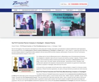 Zenactspharma.com(Zenacts Pharma) Screenshot
