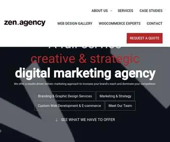 Zen.agency(Website Design Agency & Marketing Agency in PA) Screenshot