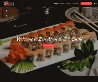 Zenagsorder.com(Zen Asian Grill & Sushi) Screenshot