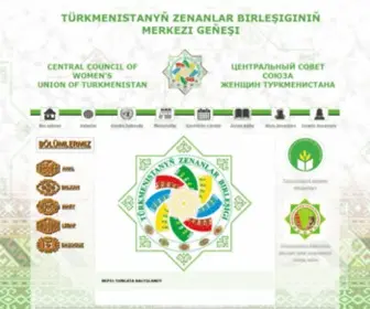 Zenan.gov.tm(Türkmenistanyň) Screenshot