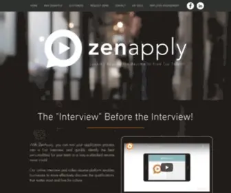 Zenapply.com(Find and Hire Top Talent) Screenshot