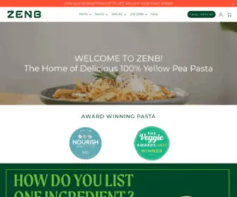 Zenb.co.uk(ZENB UK) Screenshot