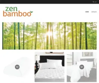 Zenbamboogoods.com(Zen Home Brands) Screenshot