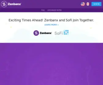 Zenbanx.com(Around the corner) Screenshot