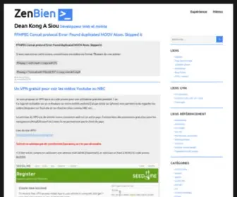 Zenbien.com(Dean) Screenshot