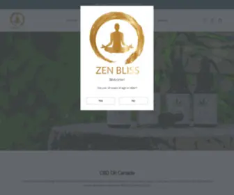 Zenbliss.ca(CBD Gummies Canada) Screenshot