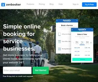 Zenbooker.com(Online Booking & Scheduling Software for Home Service Businesses) Screenshot