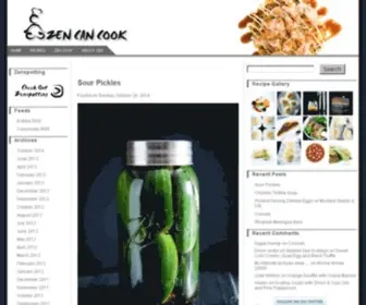 Zencancook.com(Zen Can Cook) Screenshot