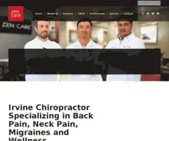 Zencare.com(Best Chiropractor in Irvine CA) Screenshot