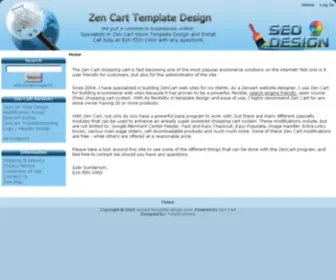 Zencart-Template-Design.com(Zen Cart Template Design) Screenshot
