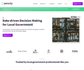 Zencity.io(Community Engagement Tools for Local Governments) Screenshot