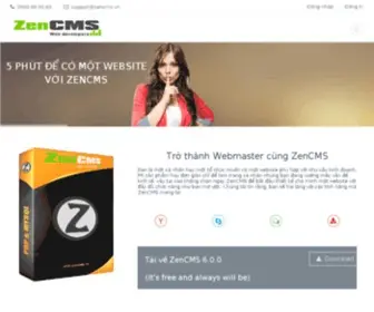 Zencms.vn(Web developers) Screenshot