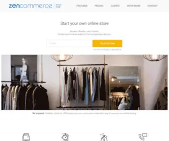 Zencommerce.in(Best Ecommerce Platform In India) Screenshot
