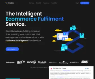 Zendbox.io(Ecommerce Fulfilment Service) Screenshot