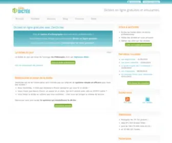 Zendictee.fr(Dictées) Screenshot