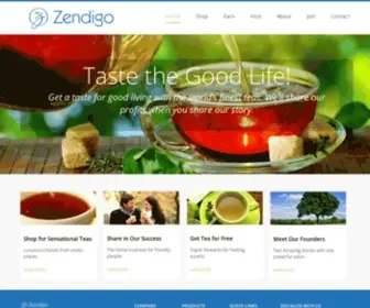 Zendigo.com(Taste the Good Life) Screenshot