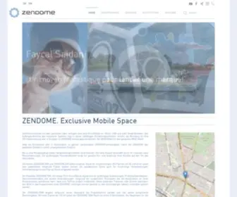 Zendome.de(Industrieüberdachung) Screenshot