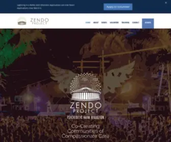 Zendoproject.org(Burning Man 2022) Screenshot