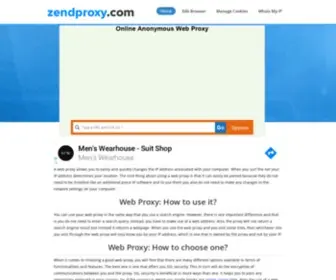 Zendproxy.com(Zendproxy) Screenshot